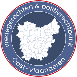 Logo Vredegerechten en politierechtbank Oost-Vlaanderen